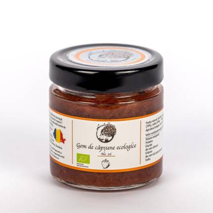 Gem de căpșune ecologice – Livada Domniței (235 g)
