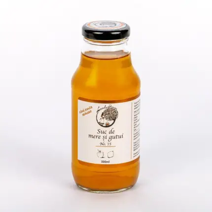 Suc de mere și gutui fara zahar adaugat – Livada Domniței (330 ml)