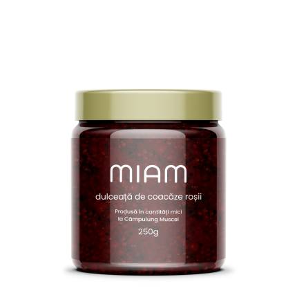 Dulceață de coacăze roșii – Miam (250 g)
