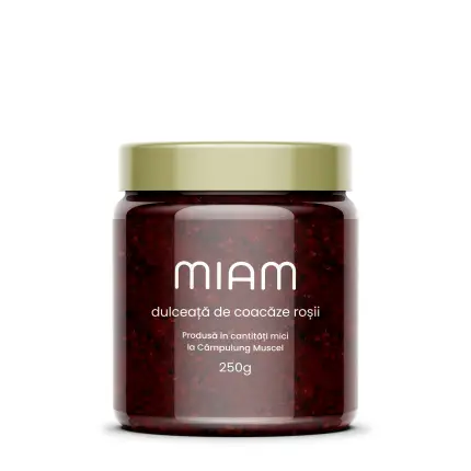 Dulceață de coacăze roșii – Miam (250 g)